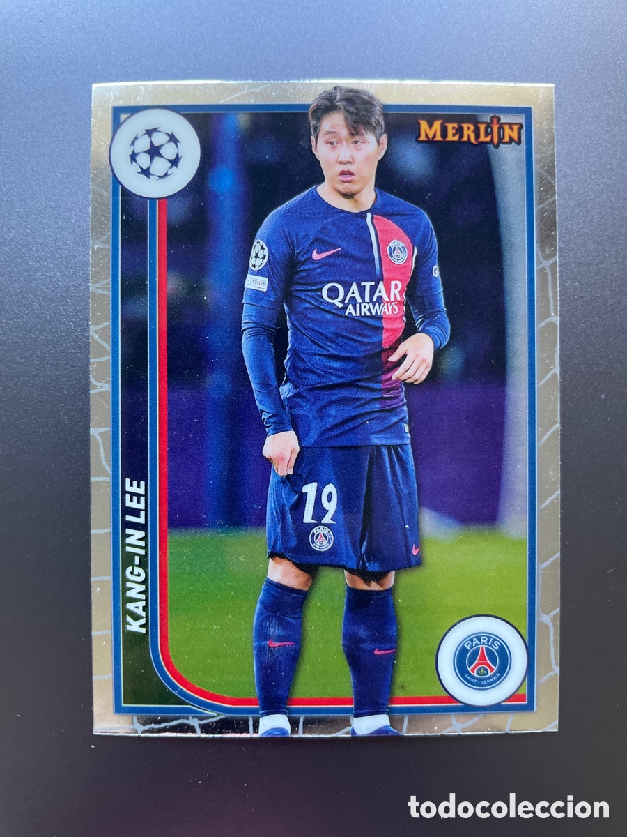Football Stickers: Kang-In Lee 90 Topps Merlin 2024 PSG