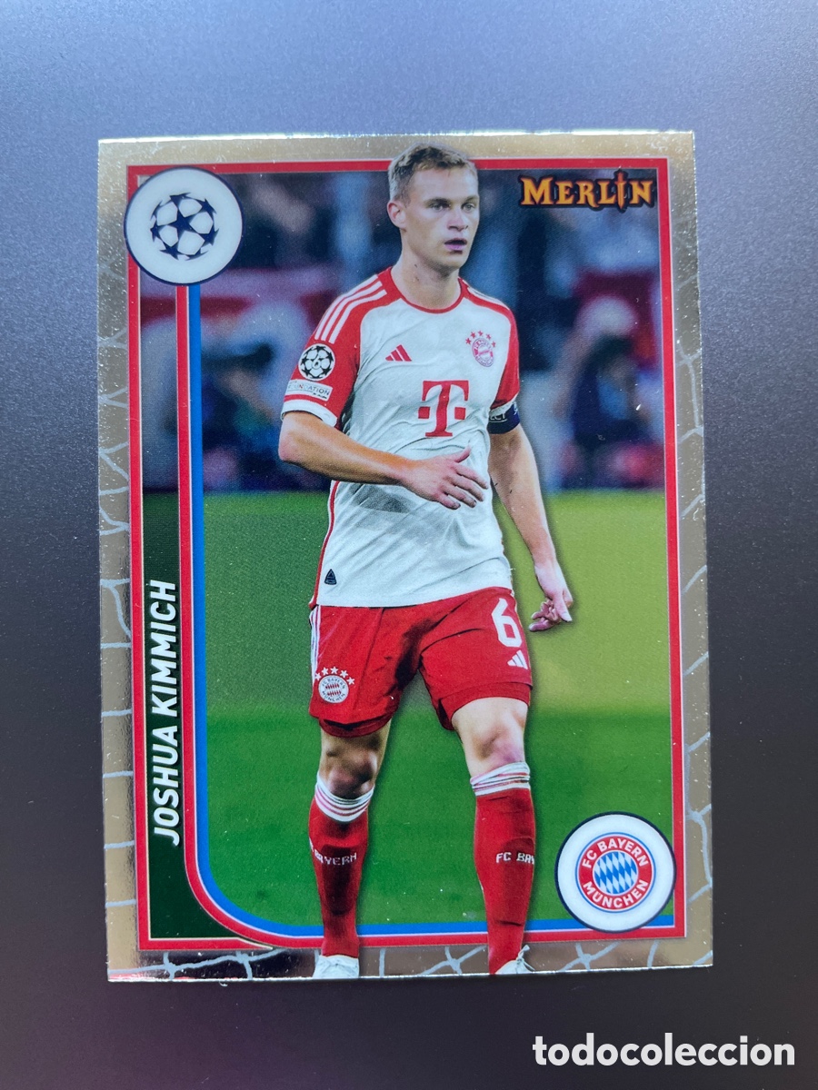 Football Stickers: Kimmich 43 Topps Merlin 2024 Bayern Munich