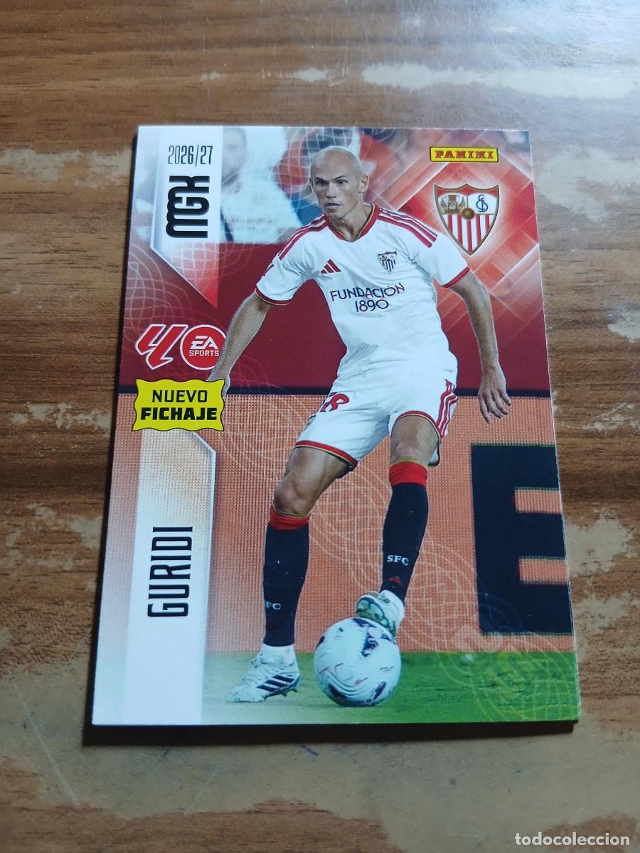 Cromos de f&uacute;tbol: CARD MEGACRACKS TEMPORADA 26/27: NUEVO FICHAJE GURIDI, N&deg; 461