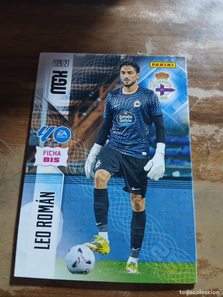 Cromos de f&uacute;tbol: CARD MEGACRACKS TEMPORADA 26/27: FICHA BIS LEO ROMAN, N&deg; 129 BIS