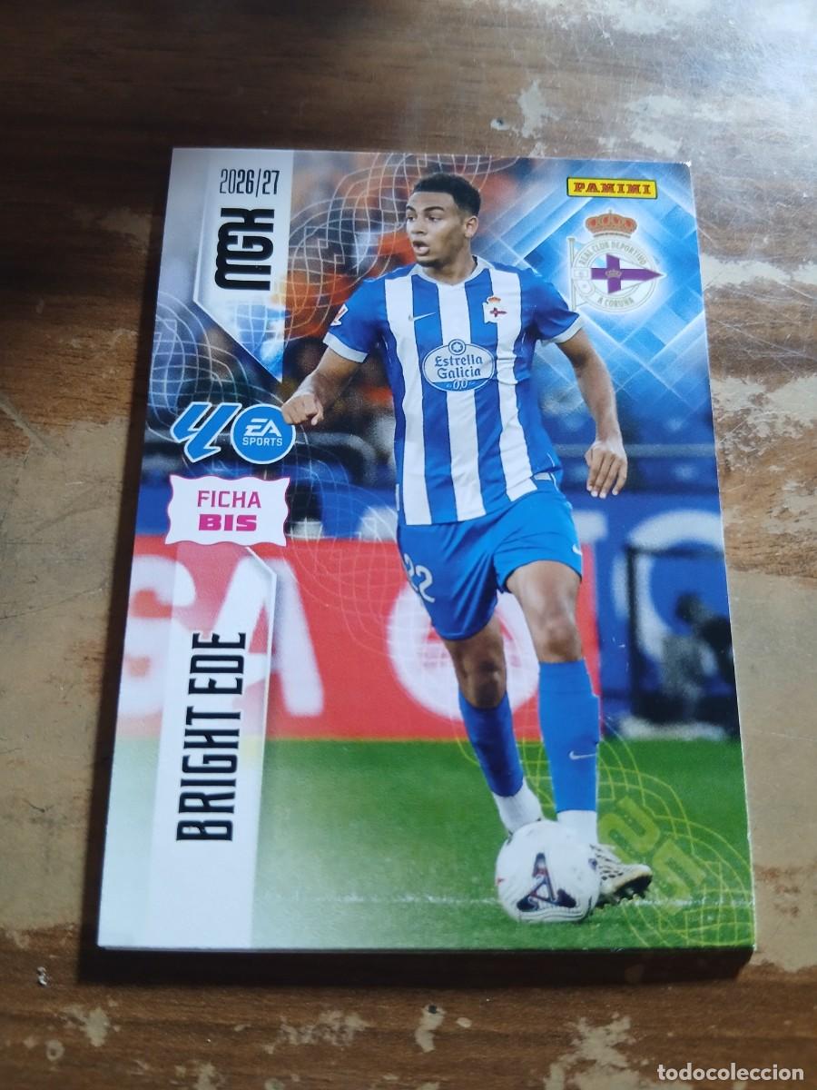 Cromos de f&uacute;tbol: CARD MEGACRACKS TEMPORADA 26/27: FICHA BIS BRIGHT EDE, N&deg; 133 BIS