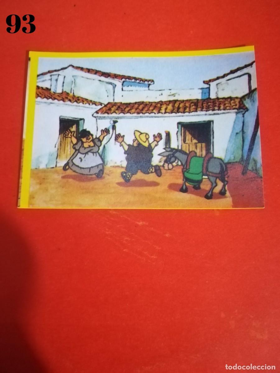 Figurine di Calcio: Cromo n.93 Don quijote de la mancha - danone - sin pegar