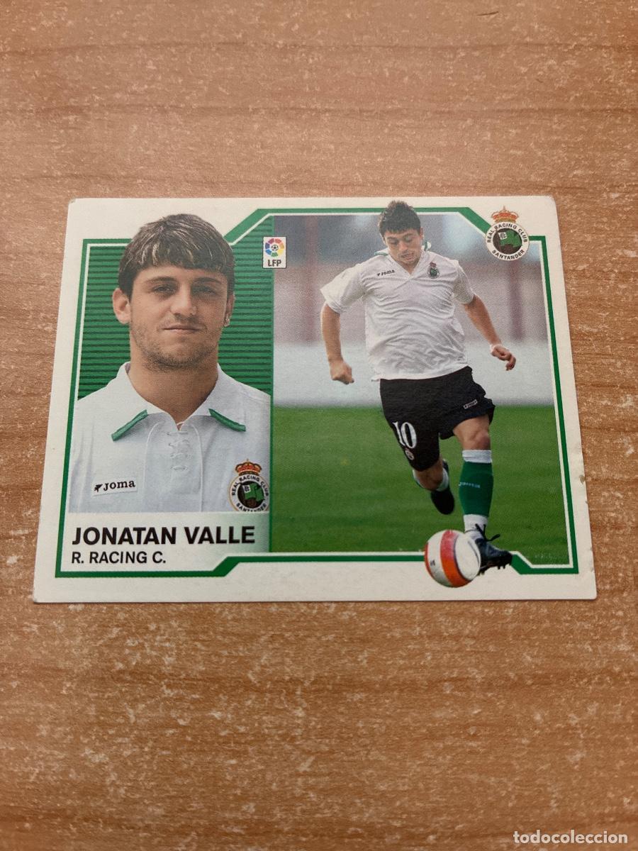 Figurine di Calcio: JONATAN VALLE COLOCA RACING SANTANDER LIGA ESTE 2007 2008
