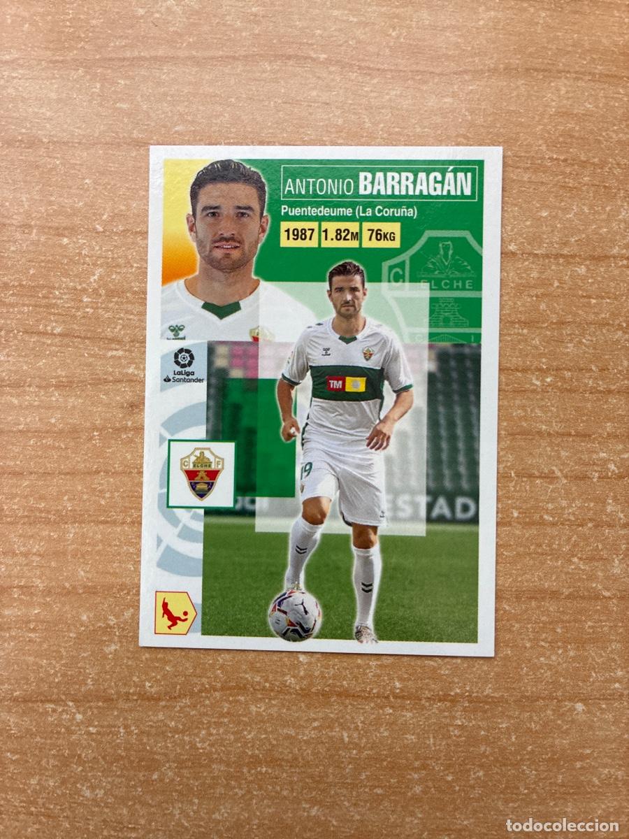 Cromos de f&uacute;tbol: 58 BARRAG&Aacute;N &Uacute;LTIMO FICHAJE ELCHE LIGA ESTE 2020 2021