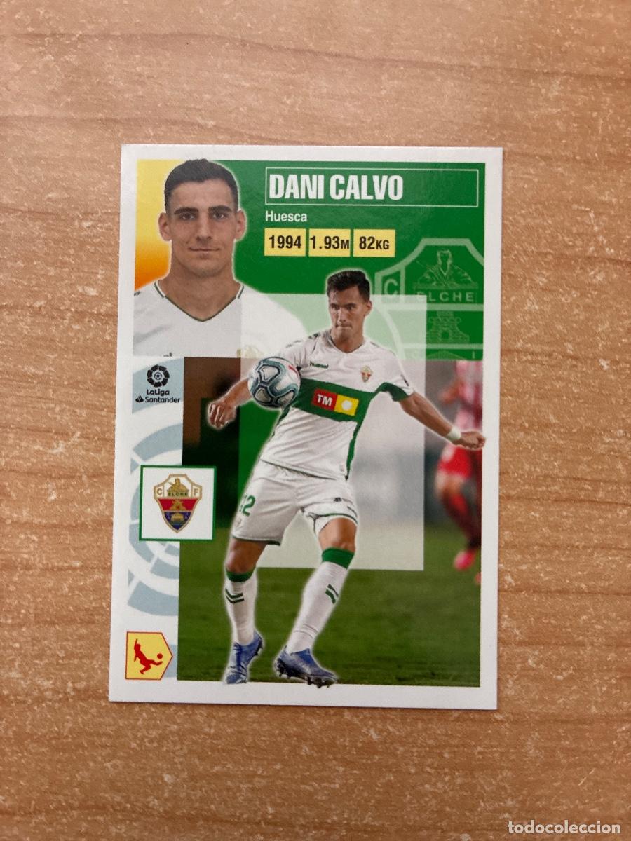 Cromos de f&uacute;tbol: 7 DANI CALVO ELCHE LIGA ESTE 2020 2021