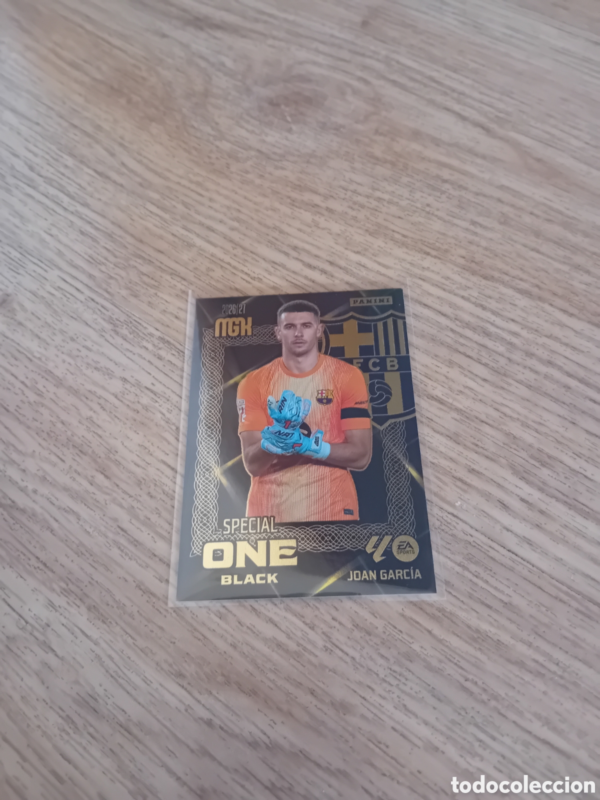 Cromos de Futebol: Joan Garc&iacute;a Special One Black Barcelona 26 27 2026 2027 Megacracks MGK Panini Nuevo