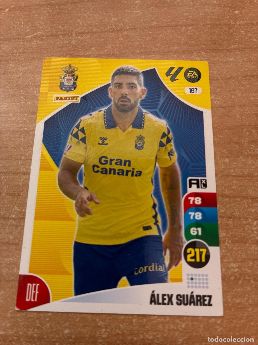 Cromos de f&uacute;tbol: 167 ALEX SU&Aacute;REZ UD LAS PALMAS ADRENALYN 2024 2025