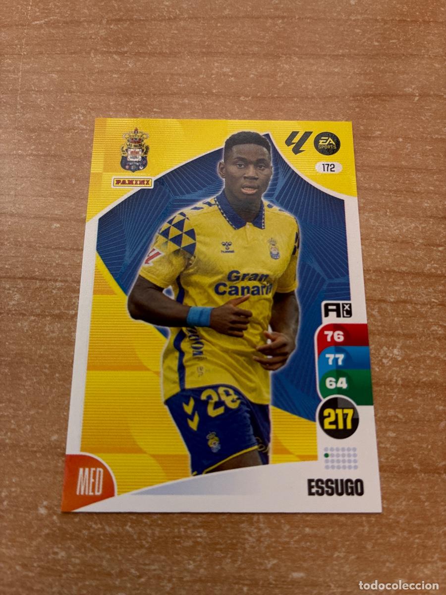 Cromos de f&uacute;tbol: 172 ESSUGO UD LAS PALMAS ADRENALYN 2024 2025