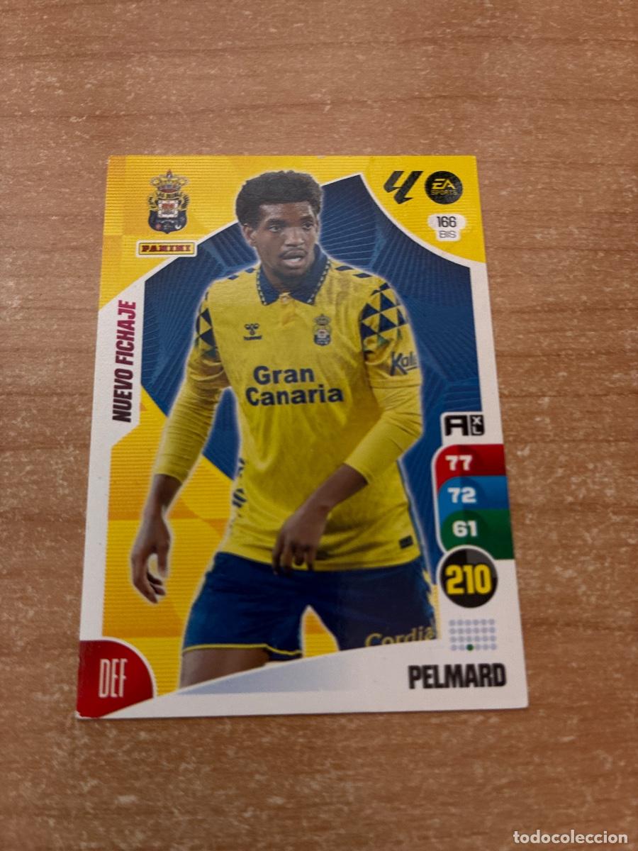 Cromos de f&uacute;tbol: 166 BIS PELMARD UD LAS PALMAS ADRENALYN 2024 2025