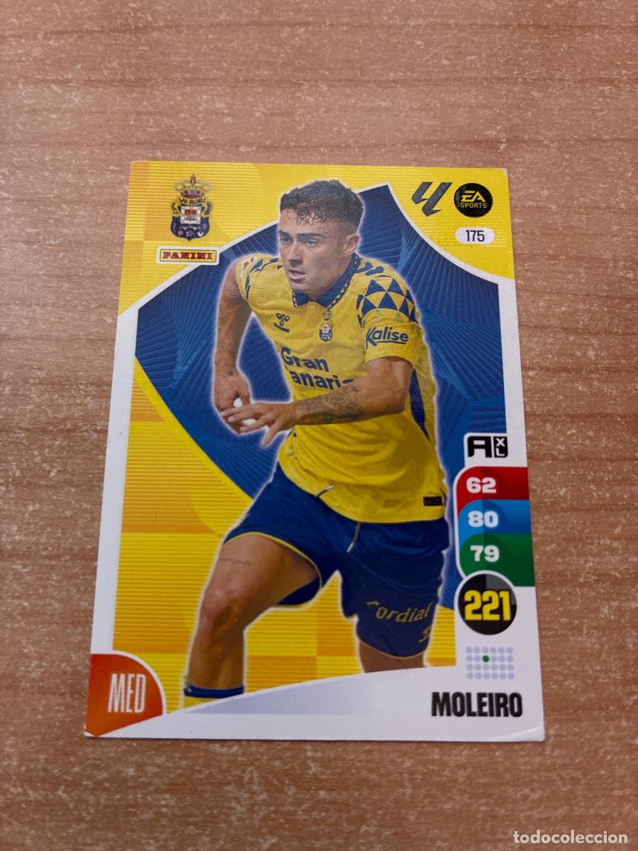 Cromos de f&uacute;tbol: 175 MOLEIRO UD LAS PALMAS ADRENALYN 2024 2025