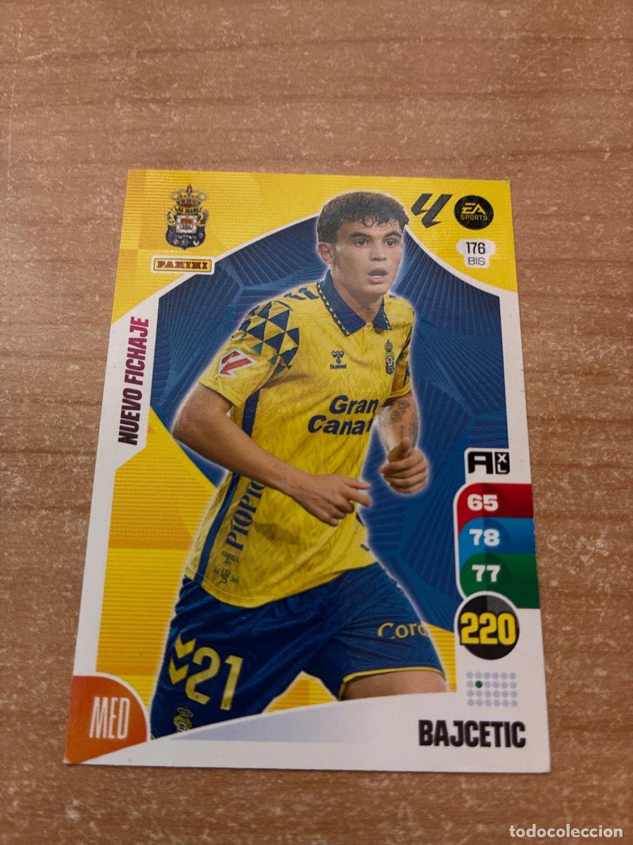 Cromos de f&uacute;tbol: 176 BIS BAJCETIC UD LAS PALMAS ADRENALYN 2024 2025