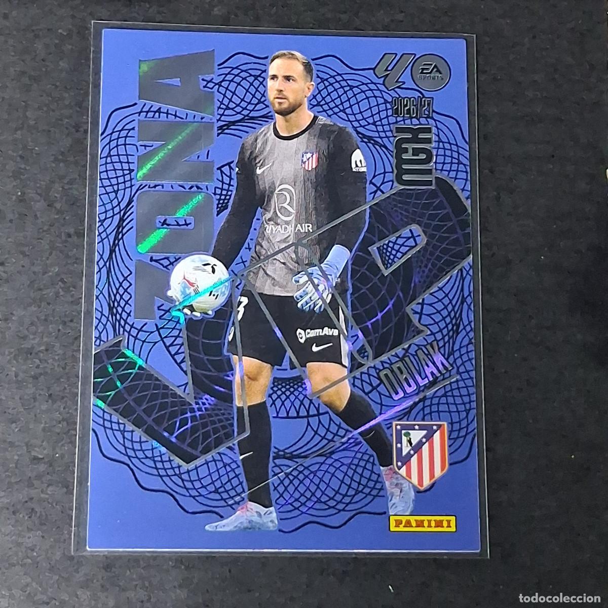 Cromos de f&uacute;tbol: D12 403 OBLAK ATLETICO DE MADRID ZONA VIP MEGACRACKS LIGA 2026 2027 26 27 PANINI MGK