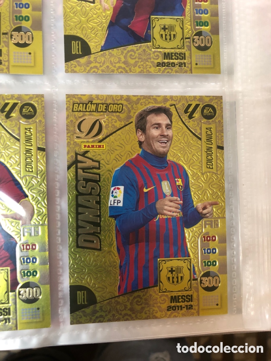 Cromos de f&uacute;tbol: MESSI BARCELONA 2011 12 BALON ORO DYNASTY ⚽ PANINI LIGA ADRENALYN XL 2024 2025 24 25 ⚽