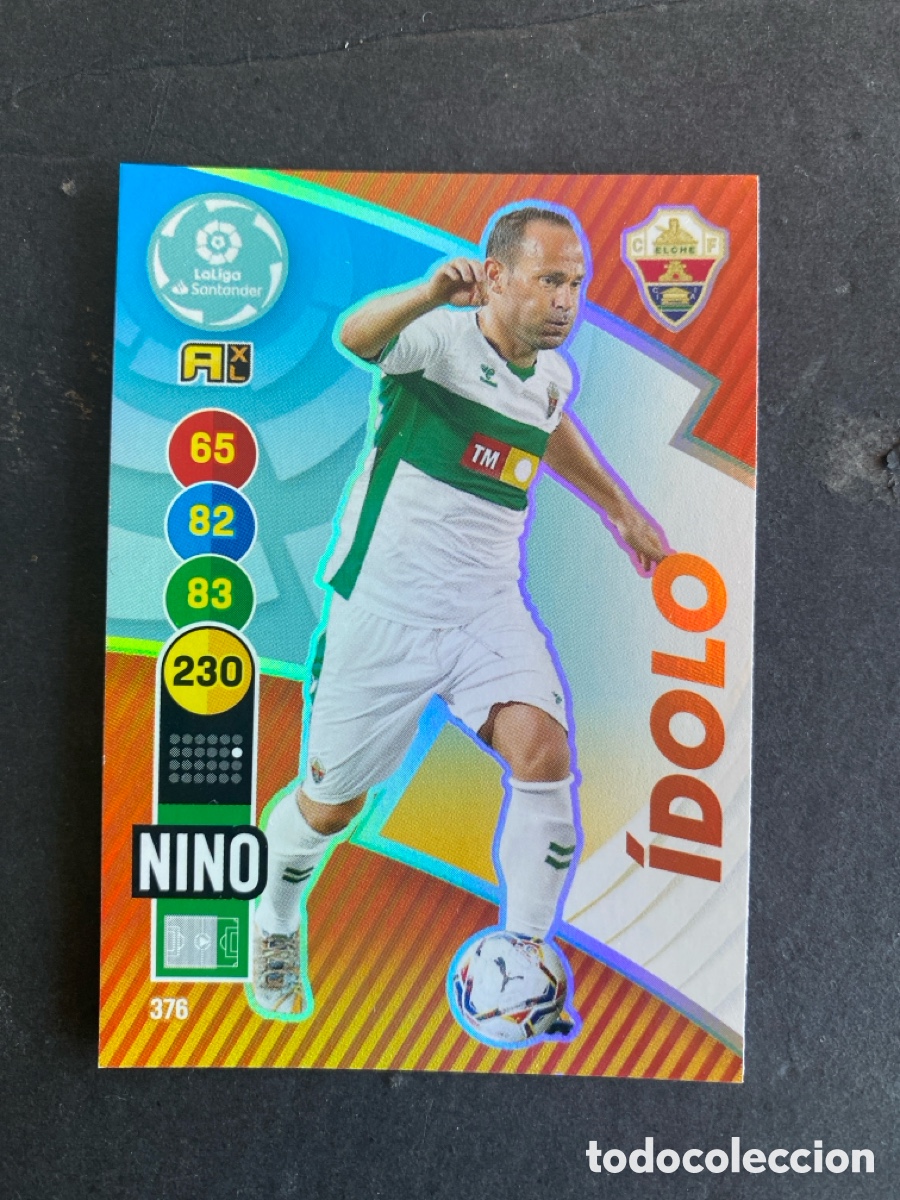 Cromos de f&uacute;tbol: Cromo Adrenalyn liga 20/21 &Iacute;dolo N* 376