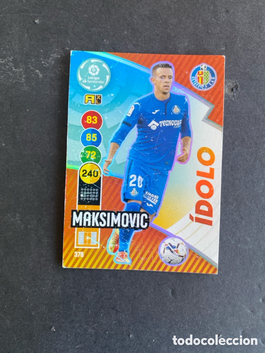 Cromos de f&uacute;tbol: Cromo Adrenalyn liga 20/21 &Iacute;dolo N* 378