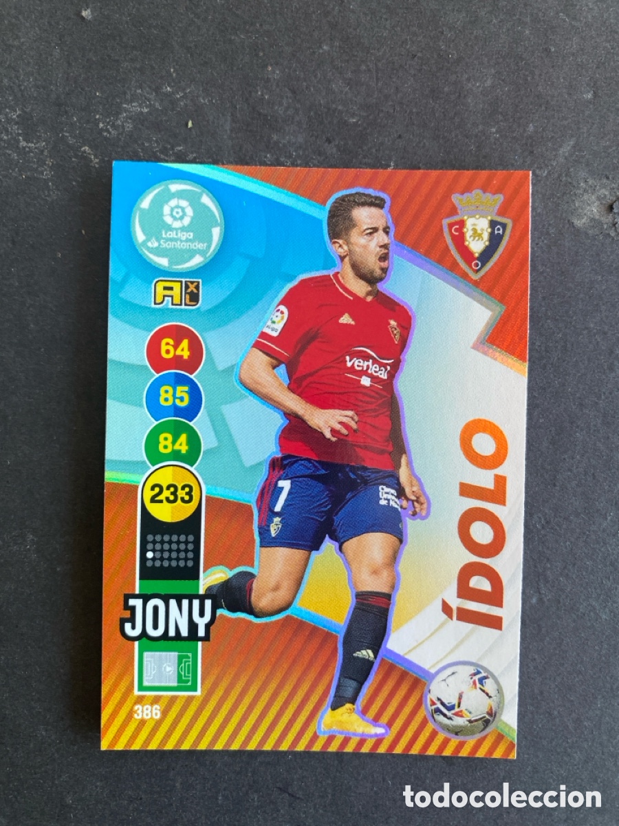 Cromos de f&uacute;tbol: Cromo Adrenalyn liga 20/21 &Iacute;dolo N* 386