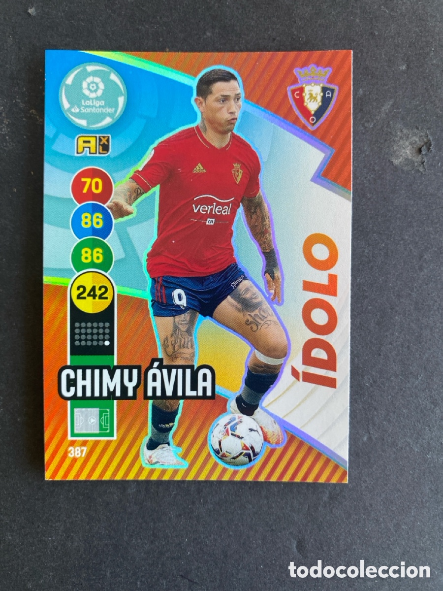 Cromos de f&uacute;tbol: Cromo Adrenalyn liga 20/21 &Iacute;dolo N* 387