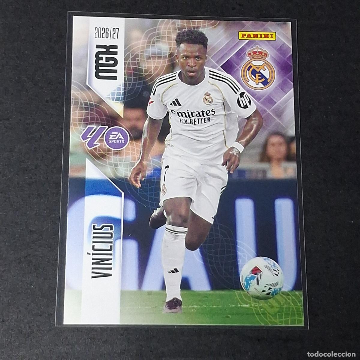 Cromos de f&uacute;tbol: D12 234 VINICIUS REAL MADRID MEGACRACKS LIGA 2026 2027 26 27 PANINI MGK