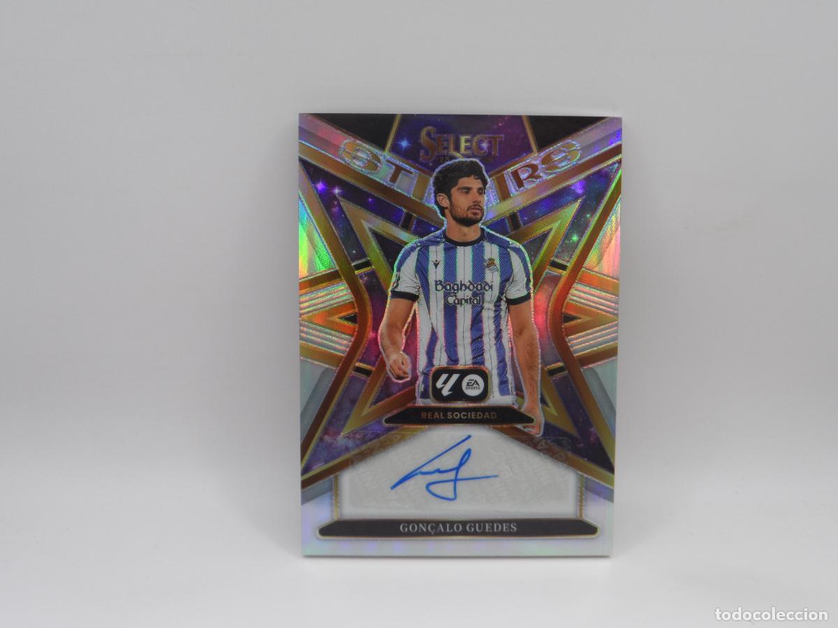Cromos de f&uacute;tbol: AUTO GON&Ccedil;ALO GUEDES REAL SOCIEDAD PANINI SELECT 2025 2026 25 26 PRIZM AUTOGRAFO
