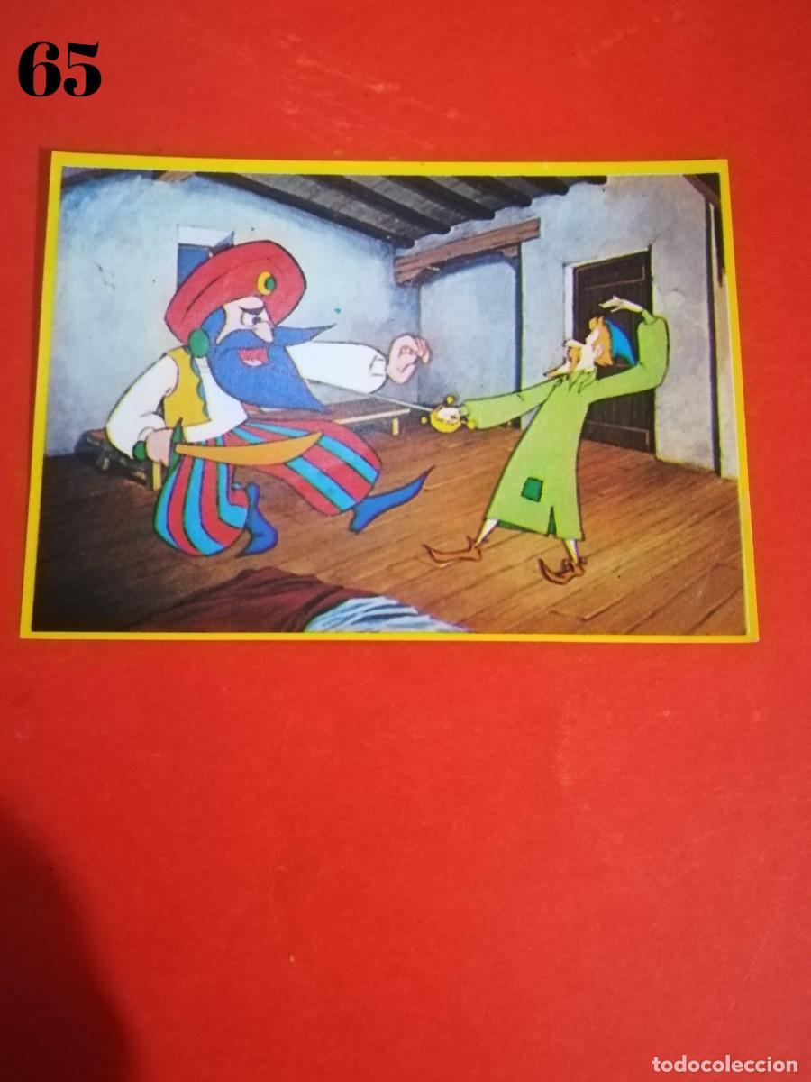 Cromos de f&uacute;tbol: Cromo n.65 Don quijote de la mancha - danone - sin pegar
