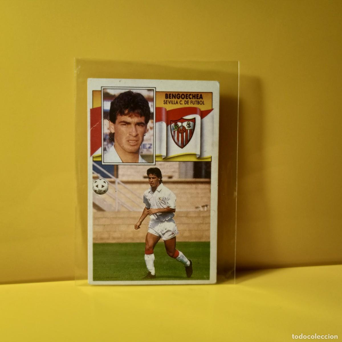 Cromos de f&uacute;tbol: EDICIONES ESTE 1990 1991 90 91 F.C SEVILLA BENGOECHEA