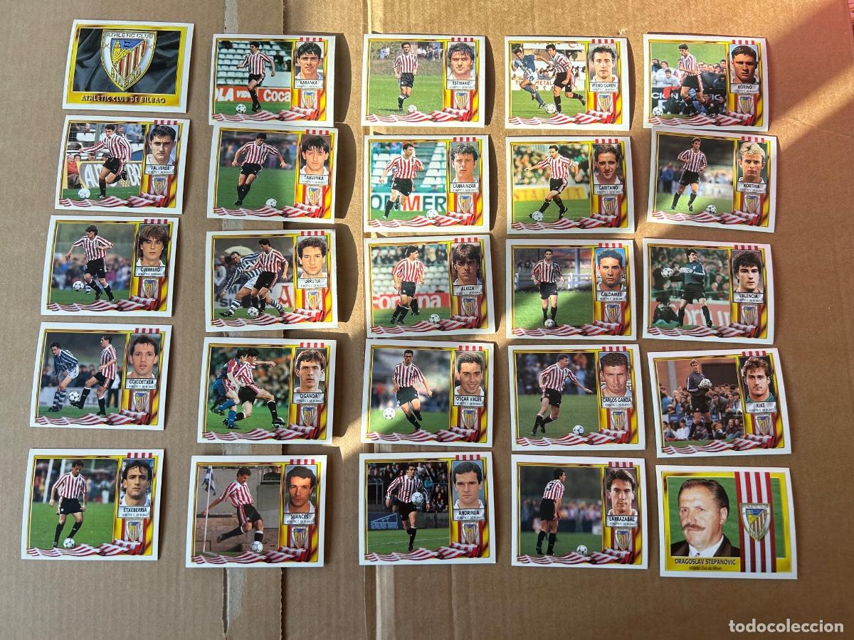 Figurine di Calcio: Cromos Athletic de Bilbao liga 1995/1996