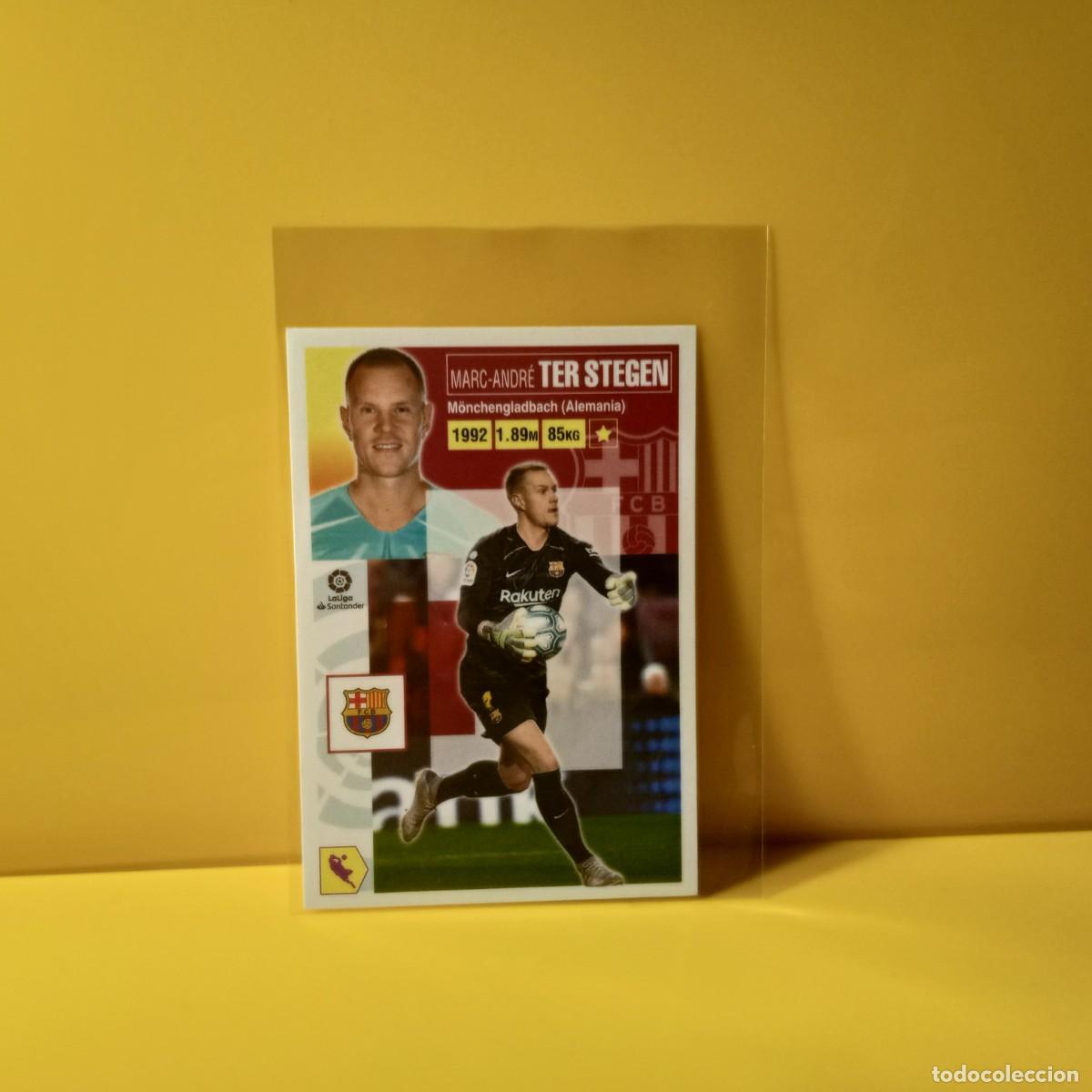 Cromos de f&uacute;tbol: EDICIONES ESTE 2020 2021 20 21 F.C BARCELONA TER STEGEN 2