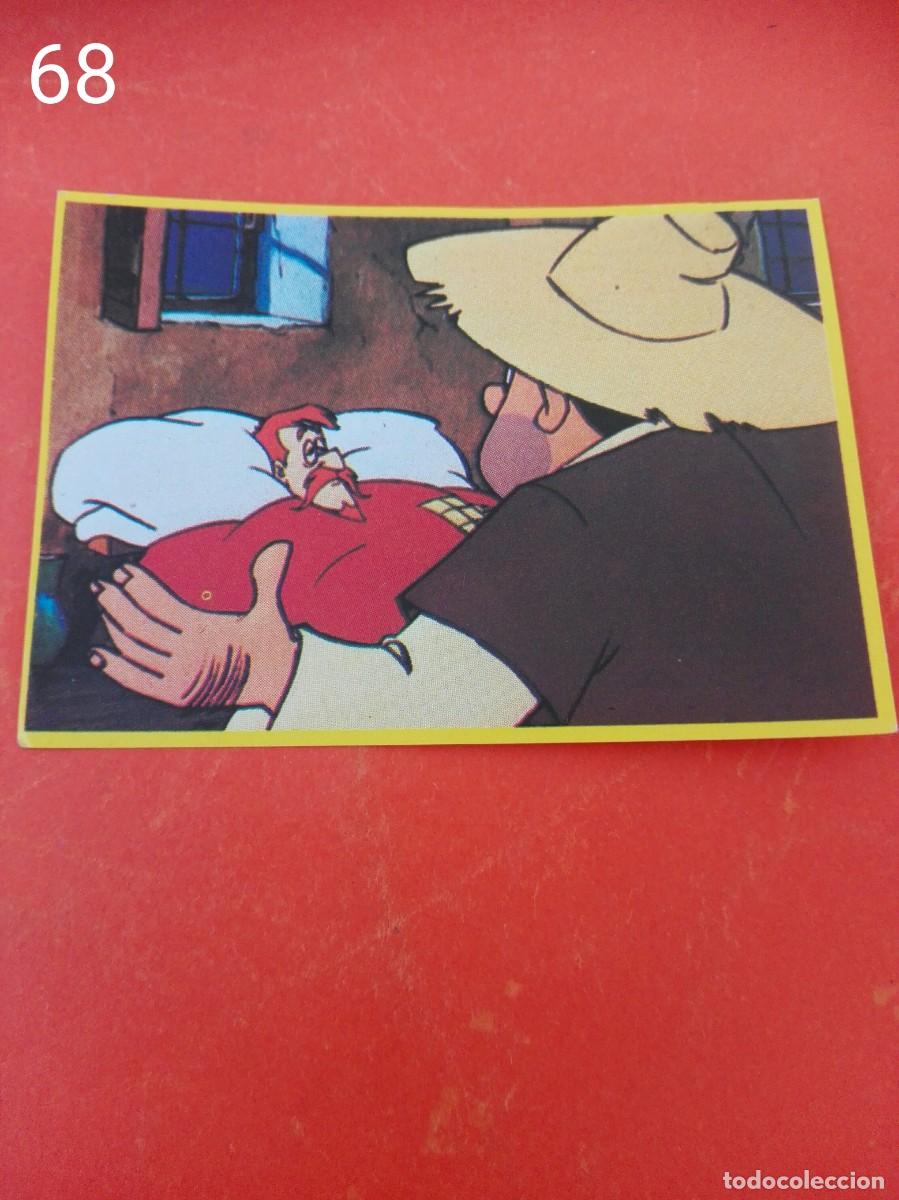 Cromos de f&uacute;tbol: Cromo n.68 Don quijote de la mancha - danone - sin pegar