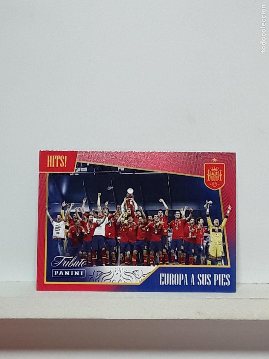 Cromos de f&uacute;tbol: TRIBUTO ANDRES INIESTA 1993 2024 93 24 ALBUM PANINI LIGA N 39 ESPA&Ntilde;A EUROPA A SUS PIES 2012