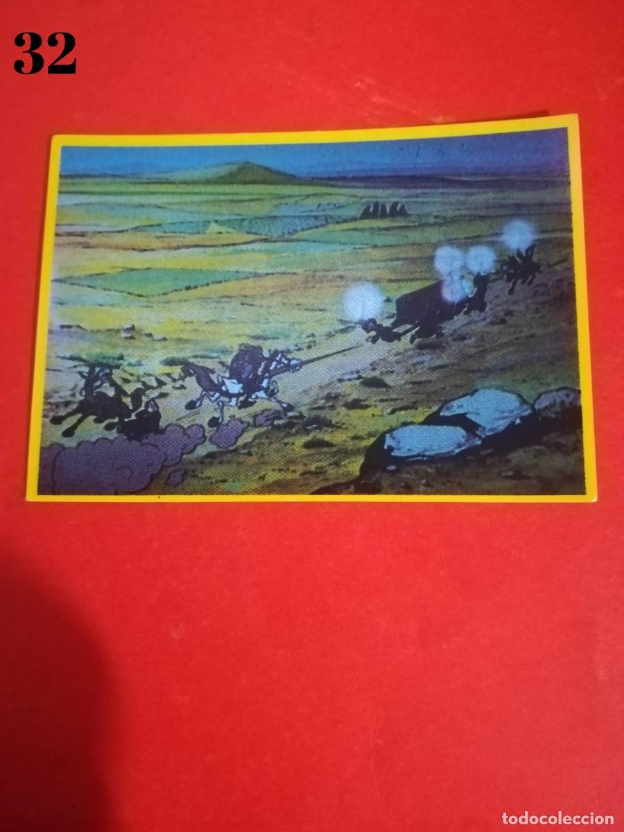 Cromos de f&uacute;tbol: Cromo n.32 Don quijote de la mancha - danone - sin pegar