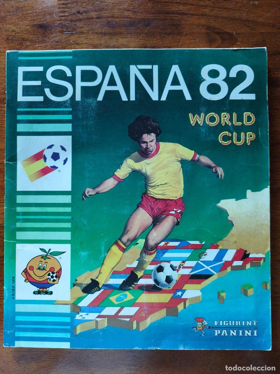 Cromos de f&uacute;tbol: &Aacute;lbum Completo Espa&ntilde;a 82 Panini - &iexcl;MAGN&Iacute;FICO ESTADO! Sin desperfectos estructurales y grapas firmes