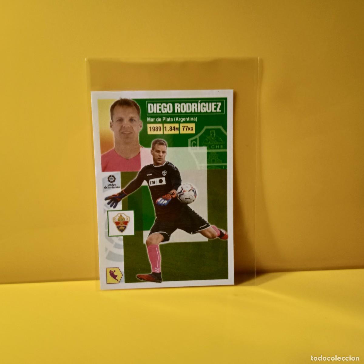 Cromos de f&uacute;tbol: EDICIONES ESTE 2020 2021 20 21 E3LCHE C.F DIEGO RODRIGUEZ 3 BIS (4&ordf; EDICI&Oacute;N)