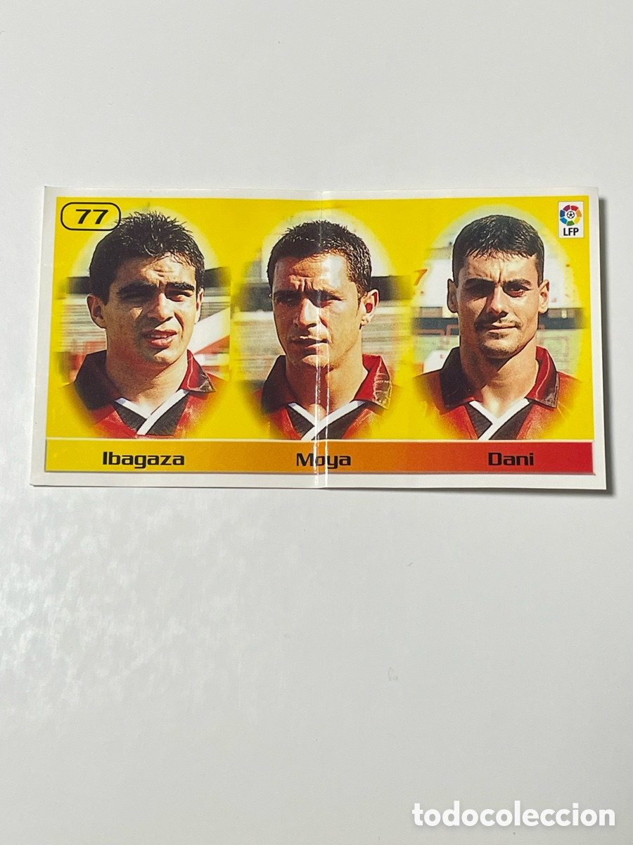 Cromos de f&uacute;tbol: Ariel Ibagaza - Gabi Moya - Dani Mallorca 98/99 Bollycao #77