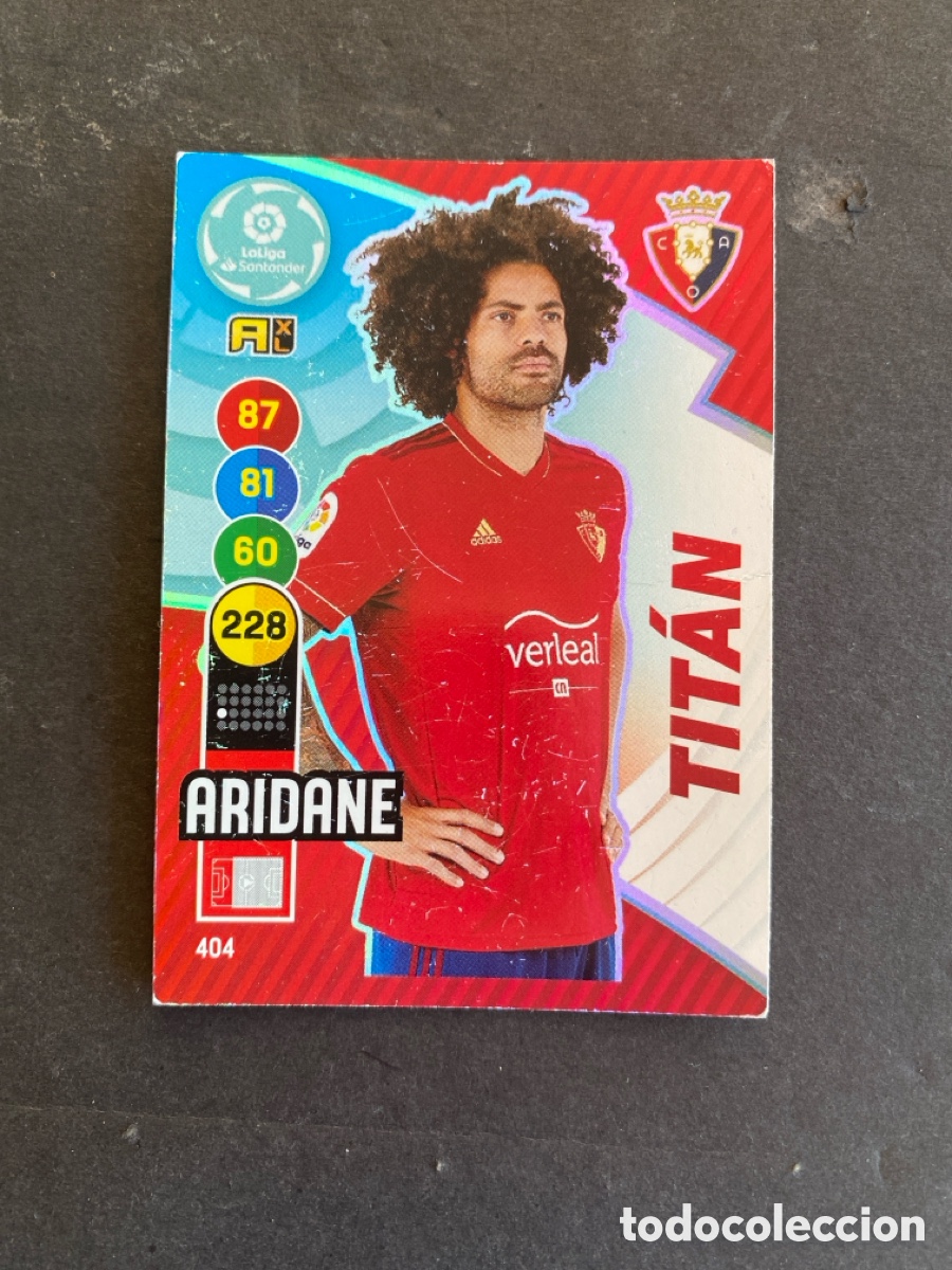 Cromos de f&uacute;tbol: Cromo Adrenalyn liga 20/21 Tit&aacute;n N* 404