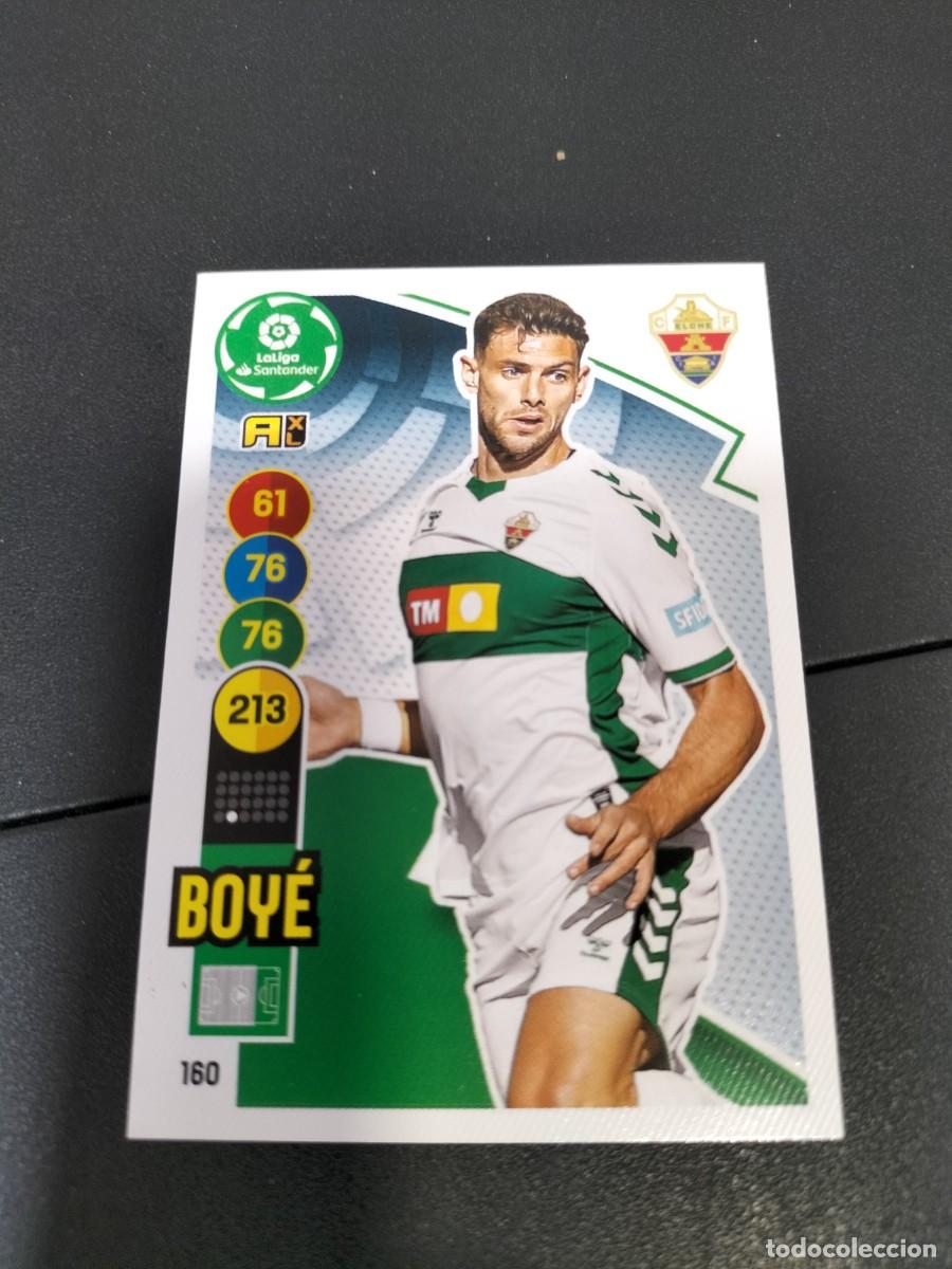 Cromos de f&uacute;tbol: 1 CROMO FICHA PANINI ADRENALYN TEMPORADA 18-19 2018-2019 ELCHE C.F 160 BOYE