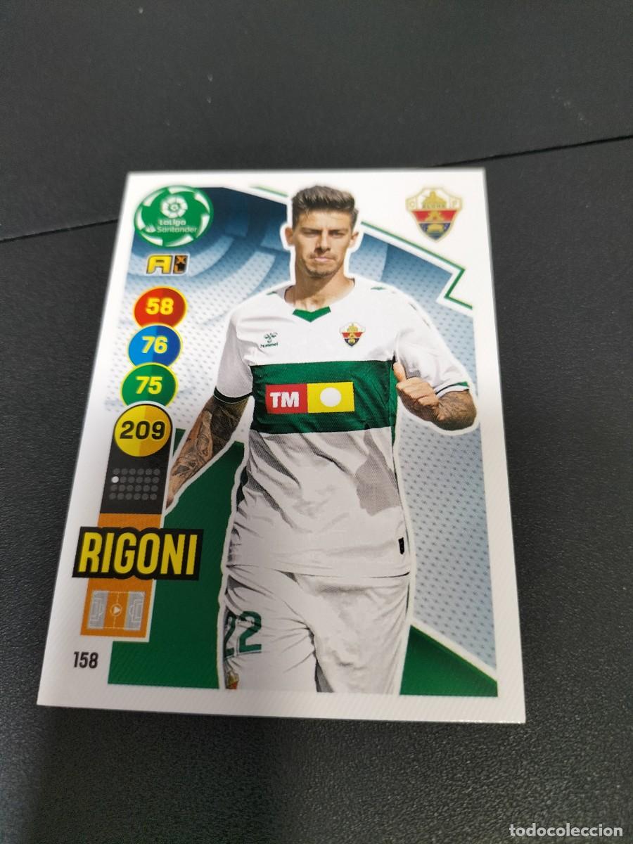 Cromos de f&uacute;tbol: 1 CROMO FICHA PANINI ADRENALYN TEMPORADA 18-19 2018-2019 ELCHE C.F 158 RIGONI