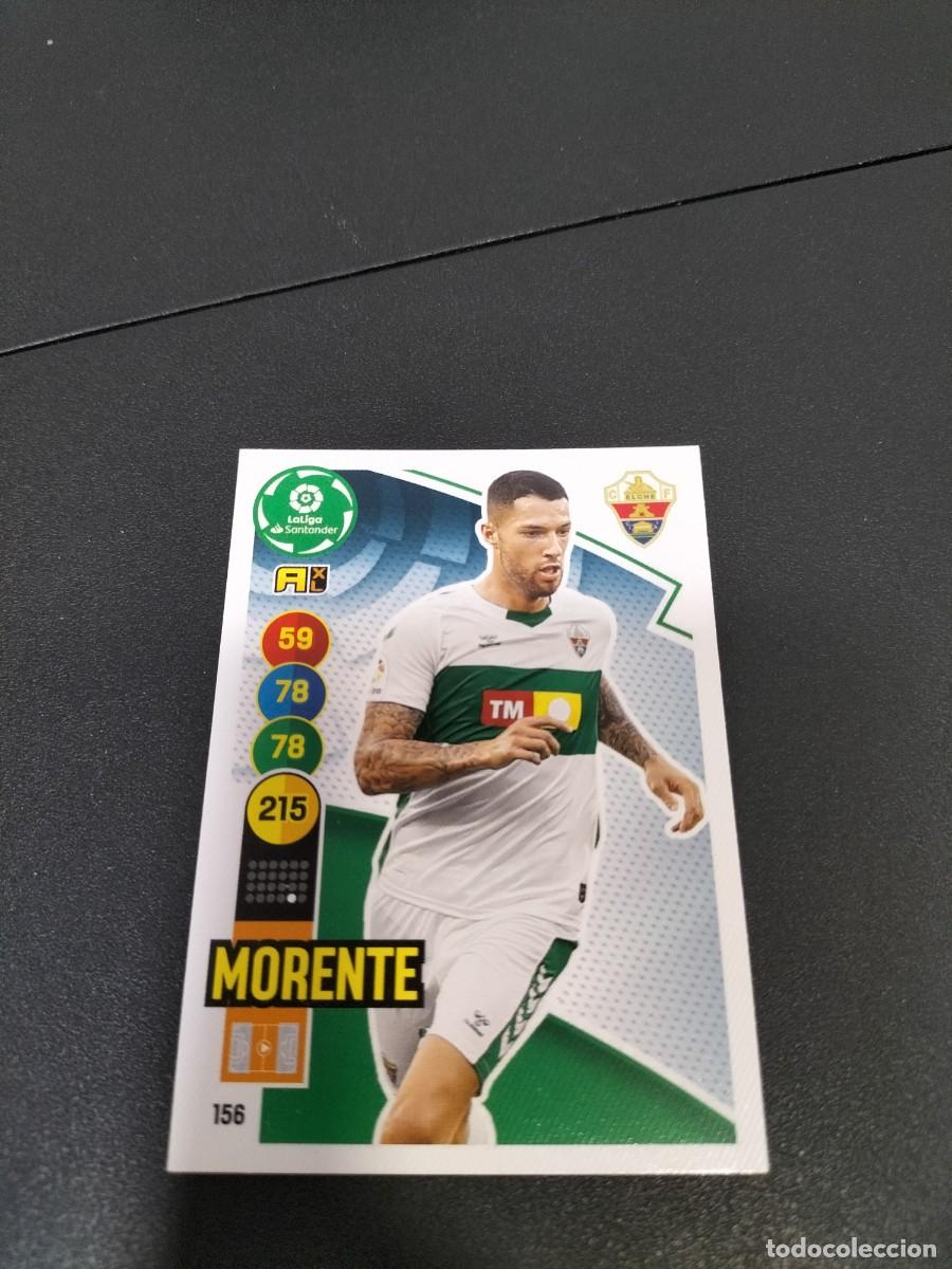 Cromos de f&uacute;tbol: 1 CROMO FICHA PANINI ADRENALYN TEMPORADA 18-19 2018-2019 ELCHE C.F 156 MORENTE