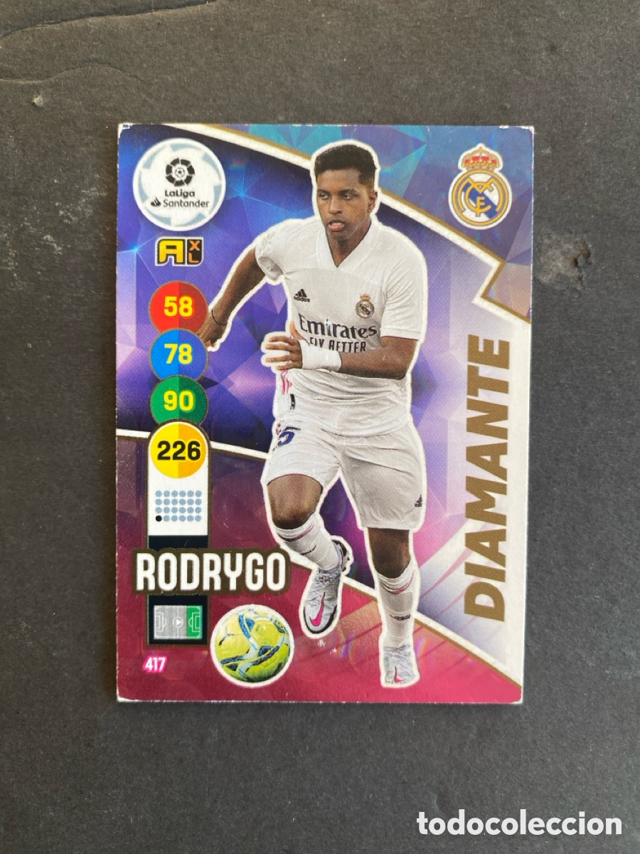 Cromos de f&uacute;tbol: Cromo Adrenalyn liga 20/21 Diamante N* 417