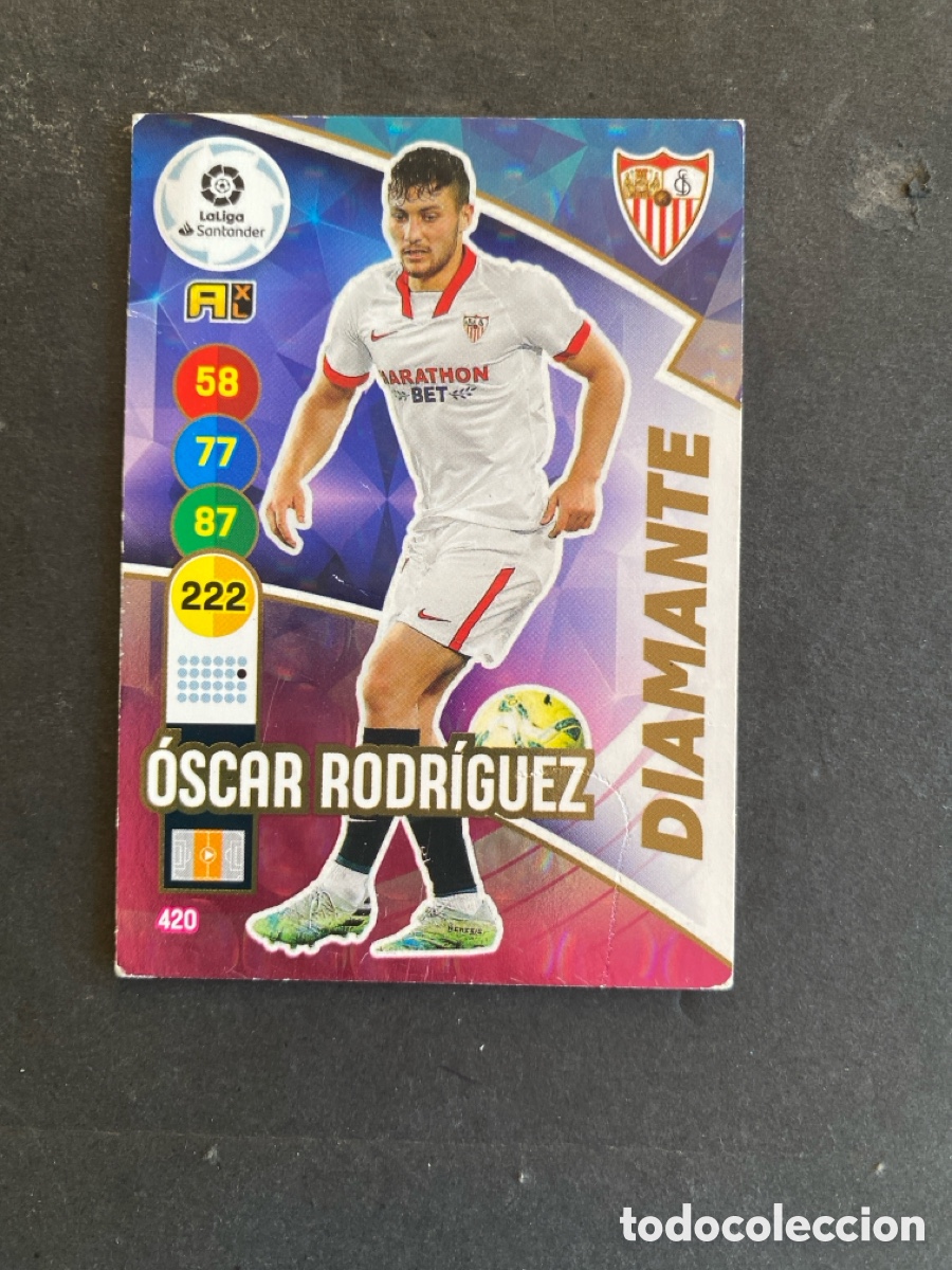 Cromos de f&uacute;tbol: Cromo Adrenalyn liga 20/21 Diamante N* 420