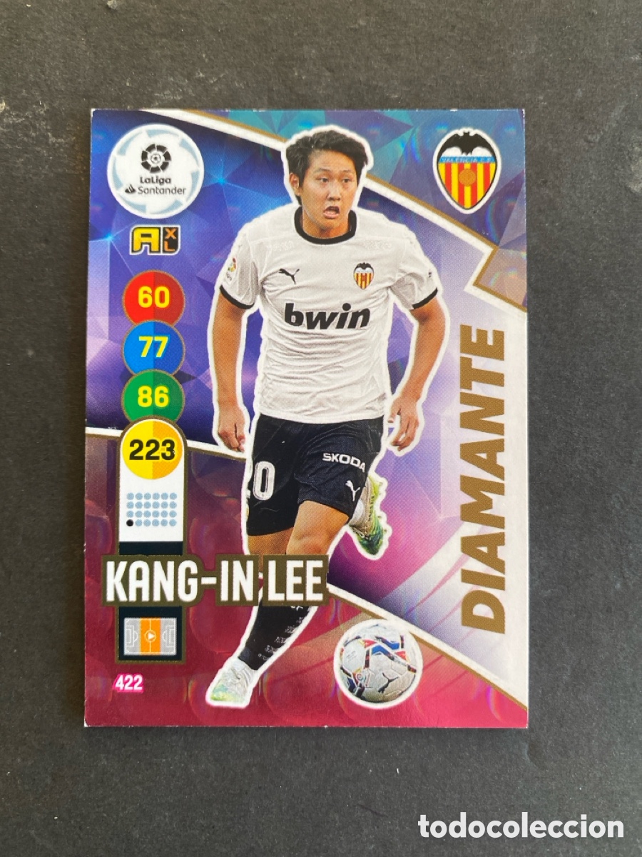 Cromos de f&uacute;tbol: Cromo Adrenalyn liga 20/21 Diamante N* 422