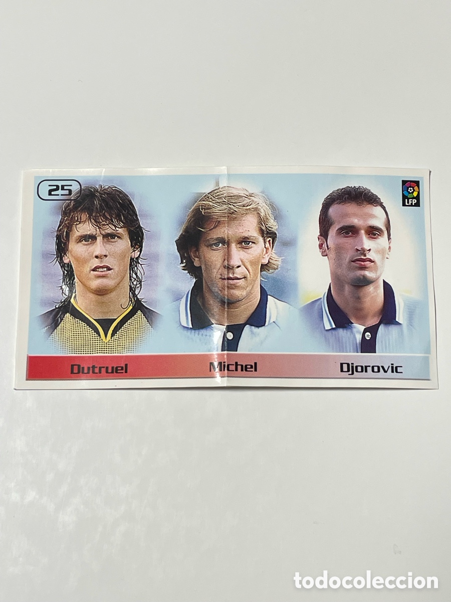 Cromos de f&uacute;tbol: Richard Dutruel - Michel Salgado - Goran Djorovic Celta de Vigo 98/99 #25