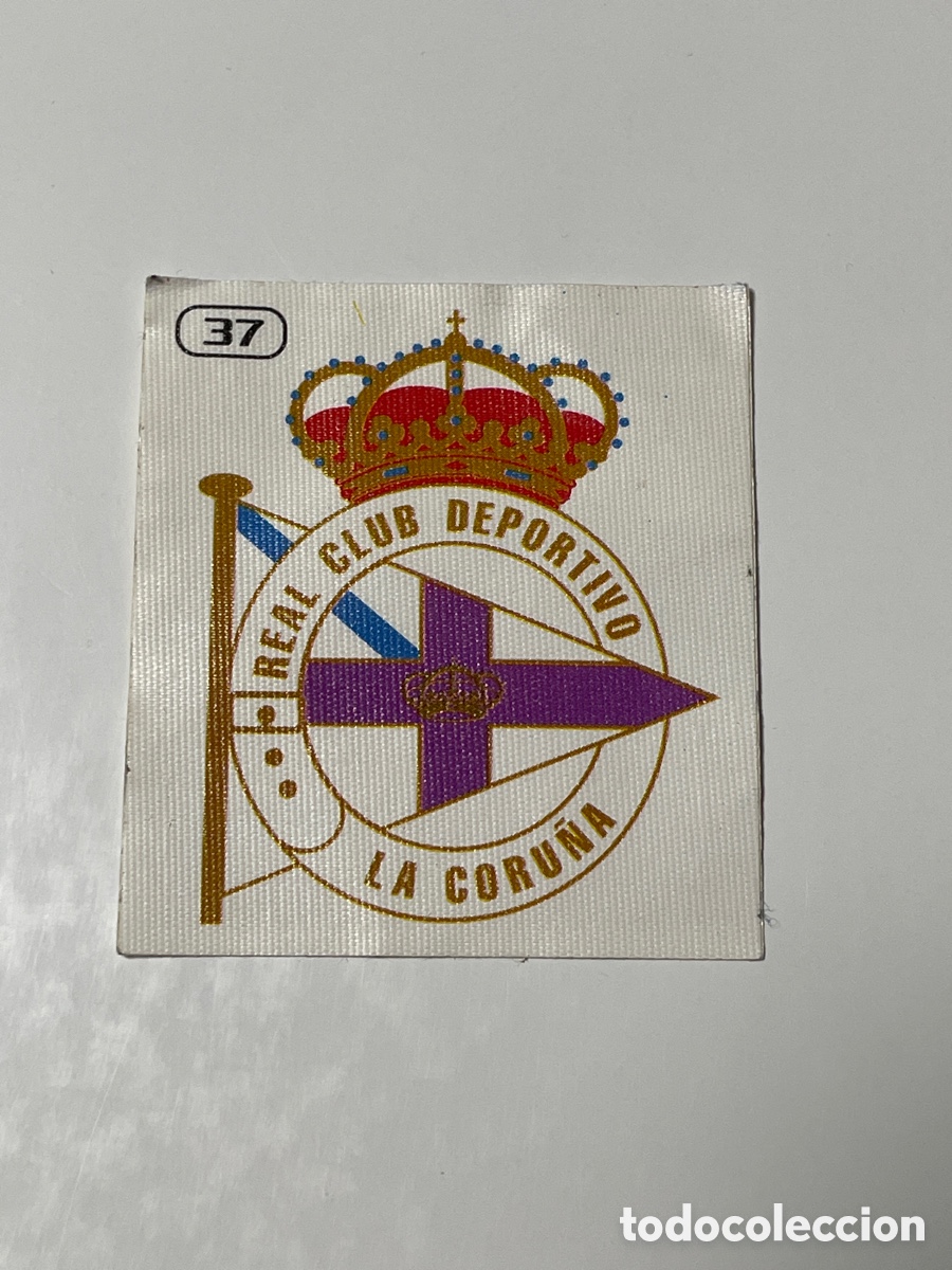 Cromos de f&uacute;tbol: Escudo Deportivo de La Coru&ntilde;a 98/99 Bollycao #37