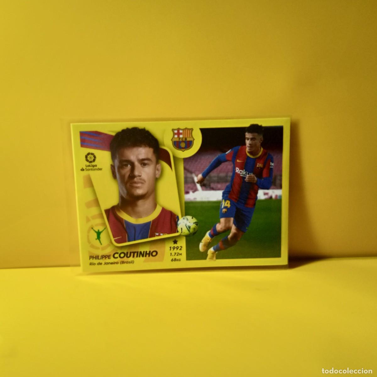Figurine di Calcio: EDICIONES ESTE 2021 2022 21 22 F.C BARCELONA COUTINHO 19 BIS (4&ordf; EDICI&Oacute;N)