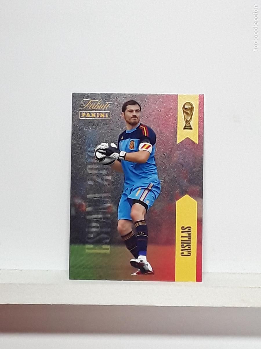 Figurine di Calcio: TRIBUTO ESPA&Ntilde;A 2010 2026 VAMOS CAMPEONES 10 26 ALBUM PANINI SELECCION ESPA&Ntilde;OLA N 1 IKER CASILLAS