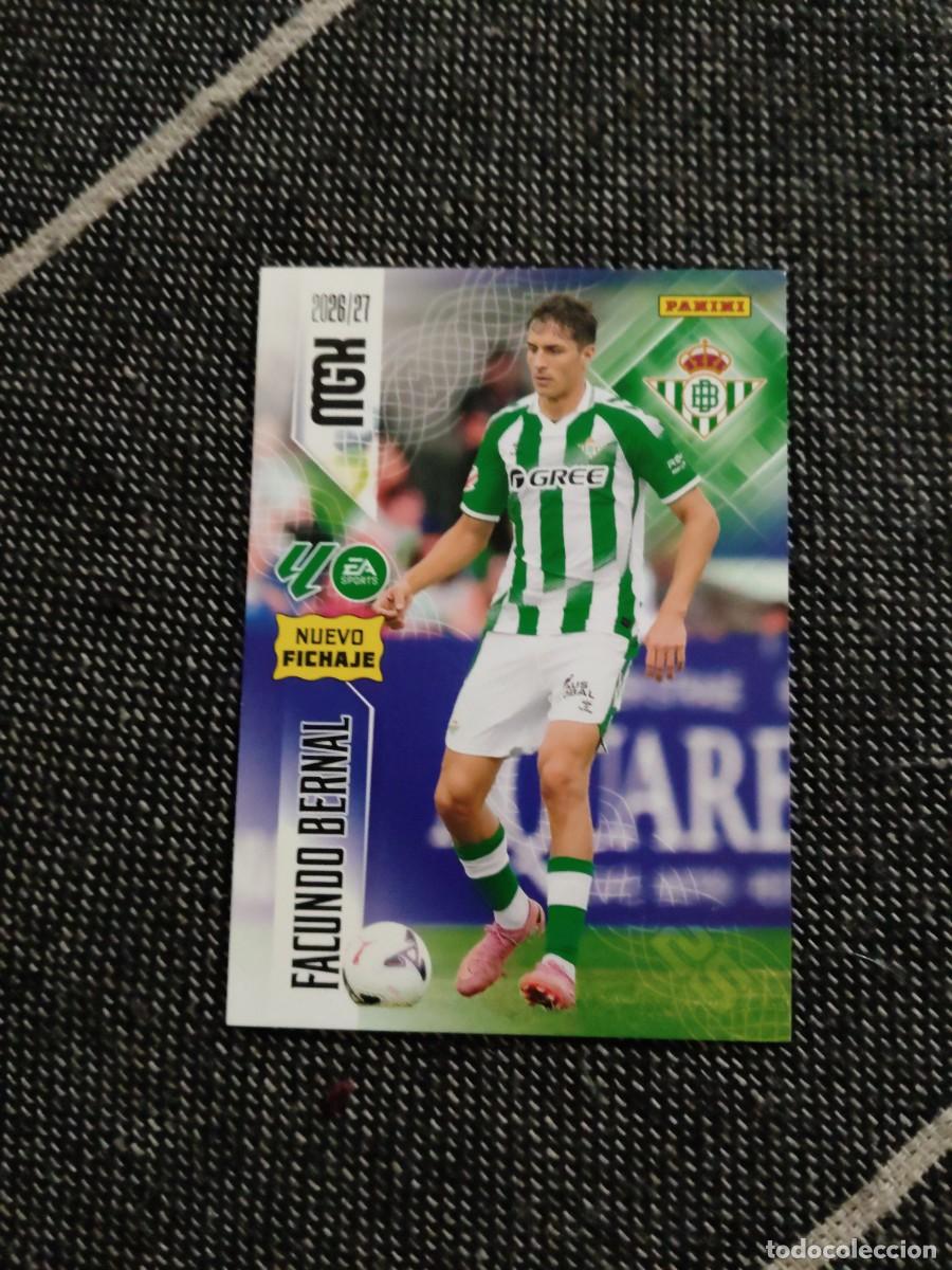 Cartes &agrave; collectionner de Football: 484 Facundo Bernal Betis nuevo fichaje megacracks 2026-27