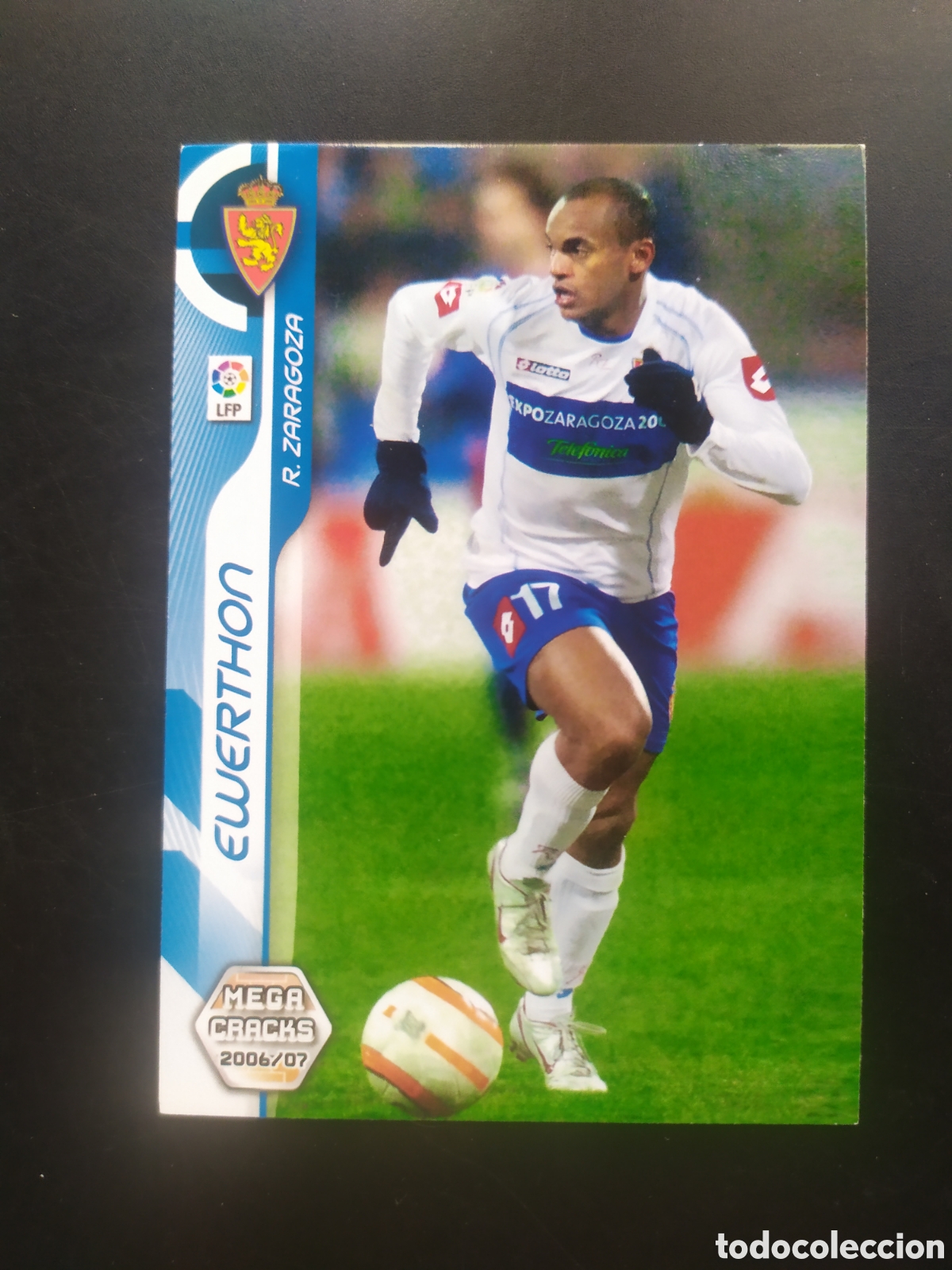 Cromos de f&uacute;tbol: Megacracks 2006 2007 06 07 panini Ewerthon n&deg; 358 Real Zaragoza