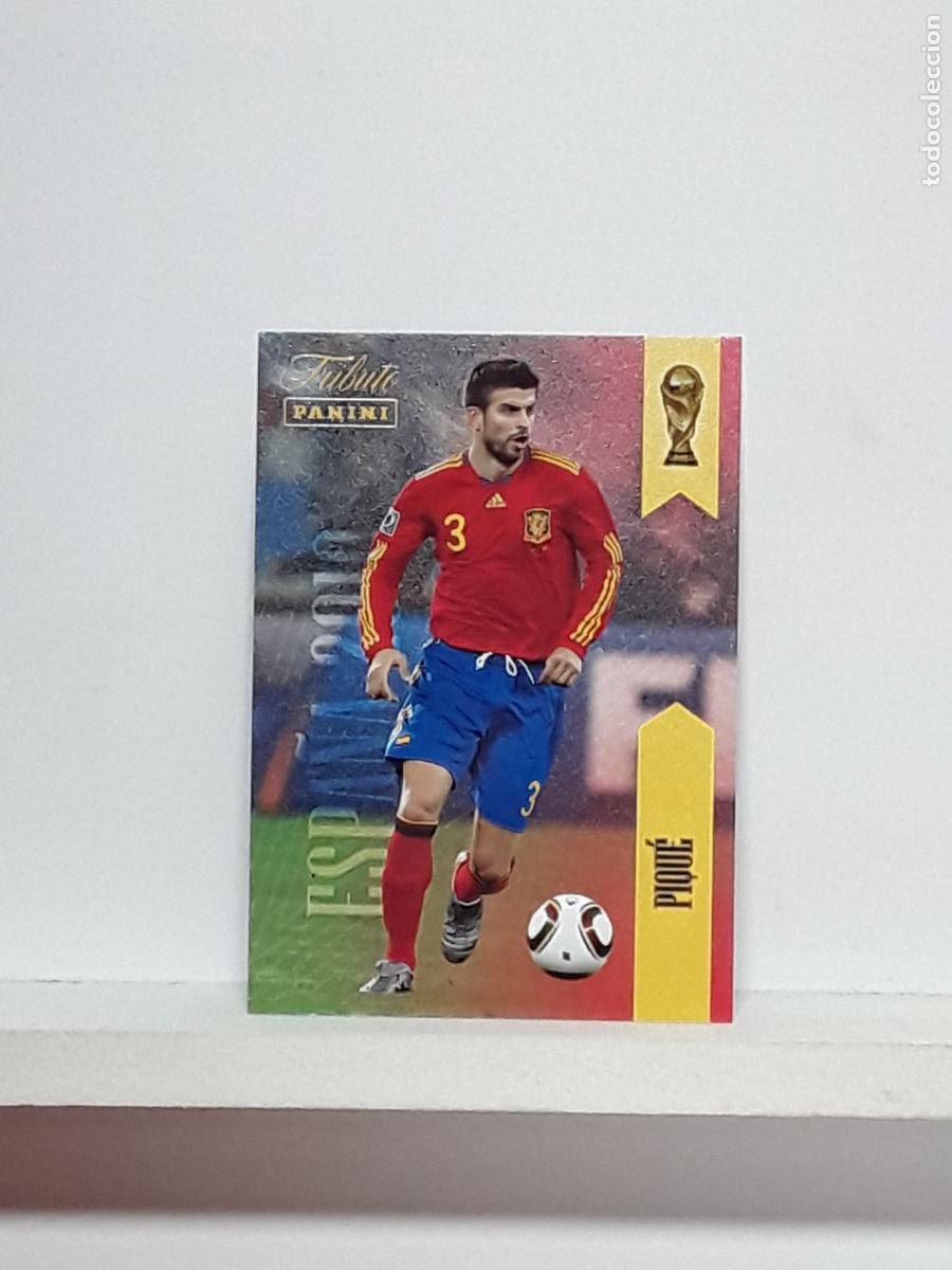 Cromos de f&uacute;tbol: TRIBUTO ESPA&Ntilde;A 2010 2026 VAMOS CAMPEONES 10 26 ALBUM PANINI SELECCION ESPA&Ntilde;OLA N 3 PIQUE