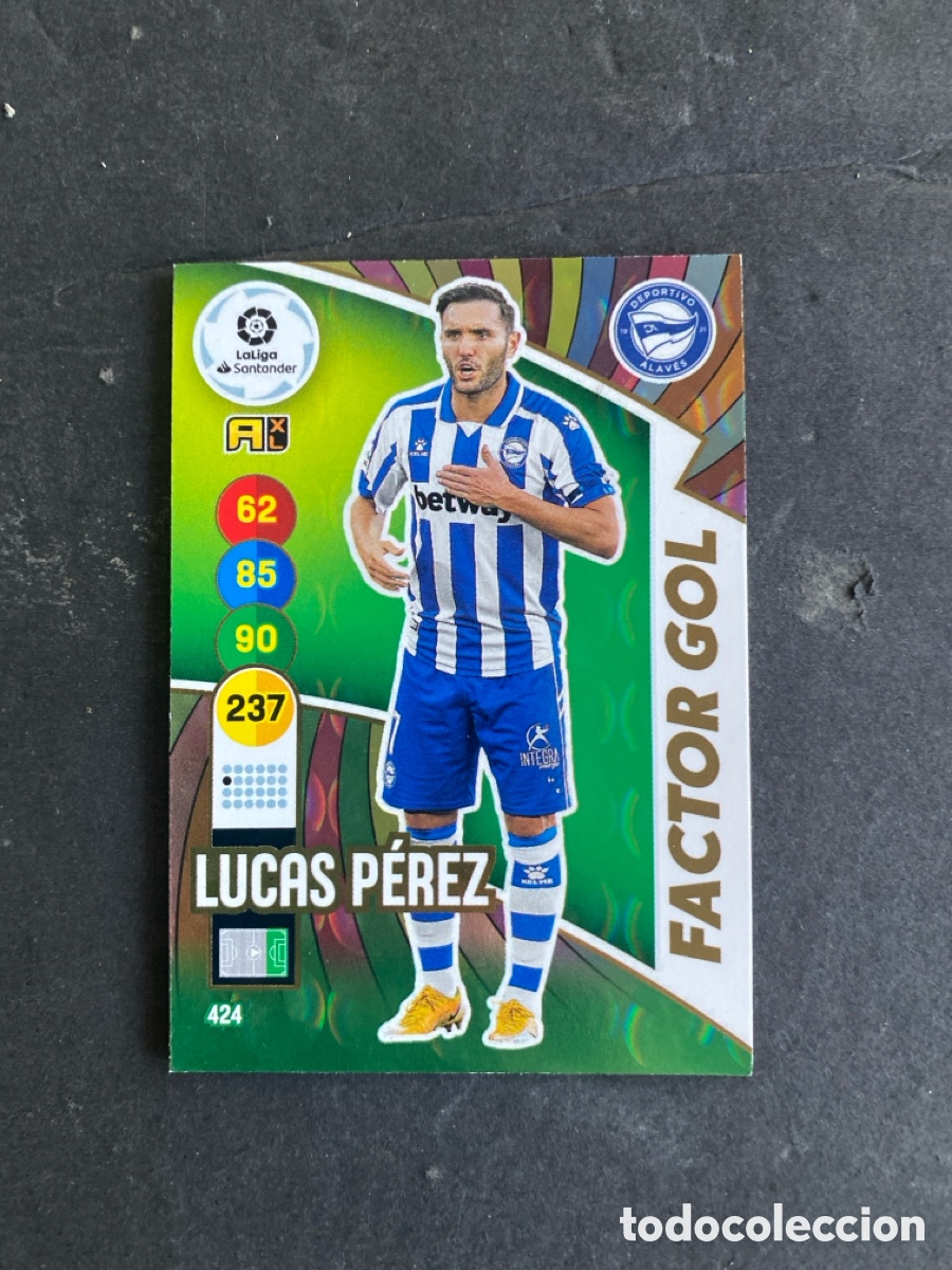 Cromos de f&uacute;tbol: Cromo Adrenalyn liga 20/21 Factor Gol N* 424