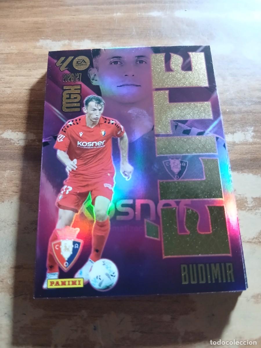 Cromos de f&uacute;tbol: CARD MEGACRACKS TEMPORADA 26/27: &Eacute;LITE BUDIMIR, N&deg; 3