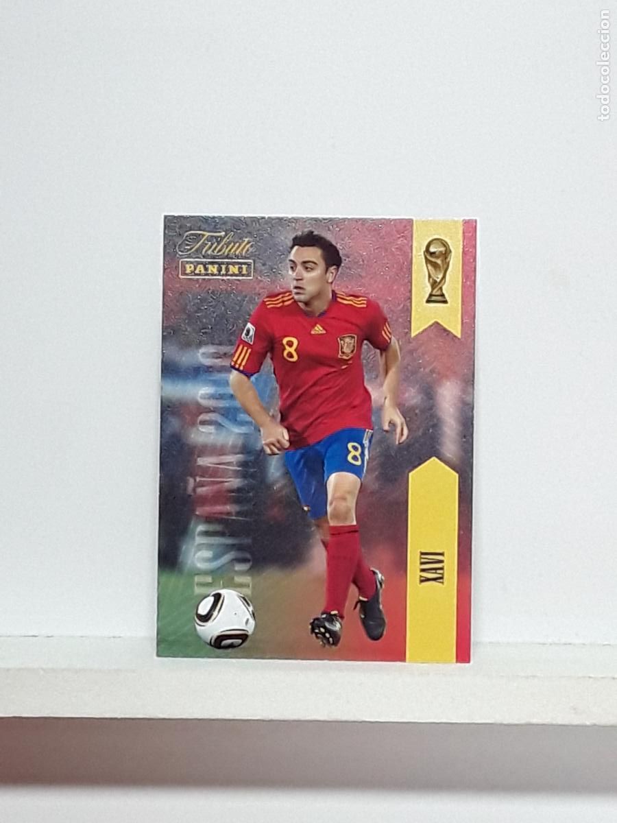 Cromos de f&uacute;tbol: TRIBUTO ESPA&Ntilde;A 2010 2026 VAMOS CAMPEONES 10 26 ALBUM PANINI SELECCION ESPA&Ntilde;OLA N 8 XAVI